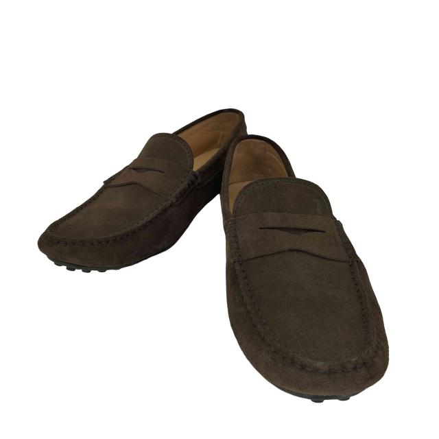 TOD’S(トッズ) シティ ゴンミーニ スウェード ドライビングシューズ メンズ  6【中古】【ブランド古着バズストア】