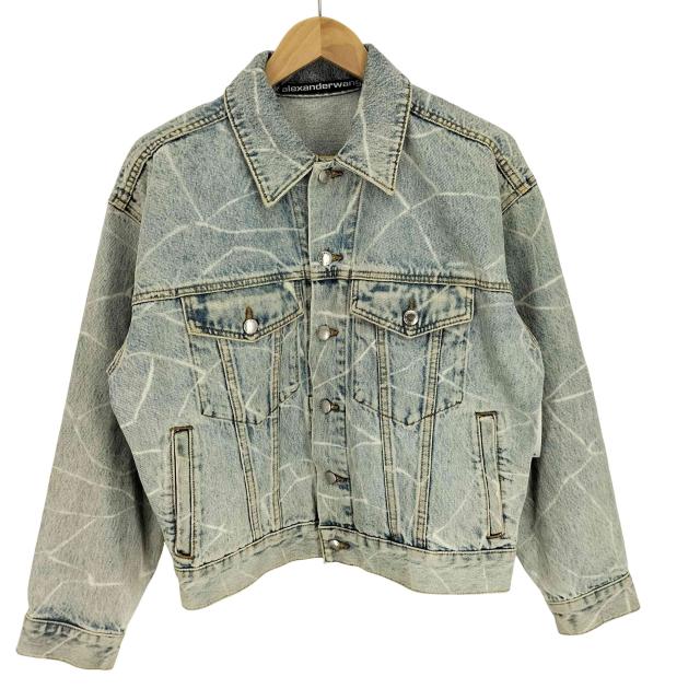Alexander Wang(アレキサンダーワン) Boy oversized denim jacket ボーイ オーバーサイズド デニムジャケット メンズ import：XS 【中古】【ブランド古着バズストア】