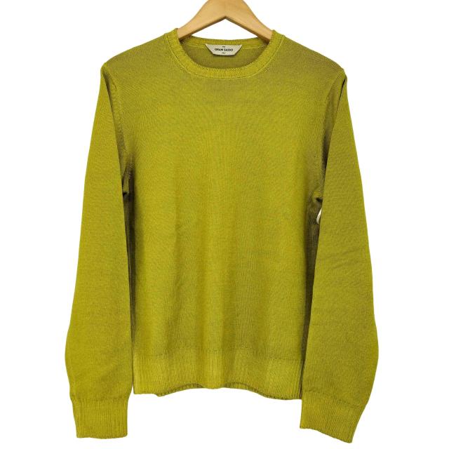 Gran Sasso(グランサッソ) イタリア製 ウール クルーネックニット メンズ JPN：46 【中古】【ブランド古着バズストア】