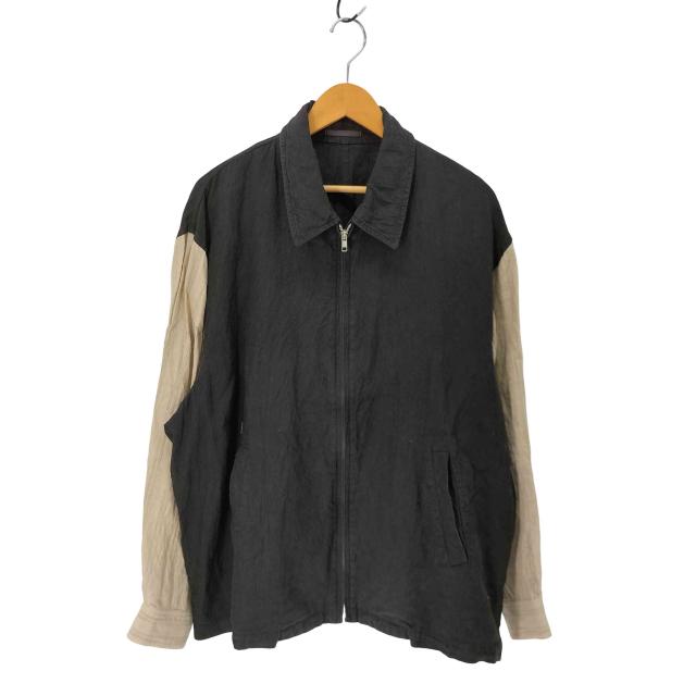 COMME des GARCONS HOMME(コムデギャルソンオム) 田中オム 袖切替 リネン ブルゾン メンズ JPN：M 【中古】【ブランド古着バズストア】