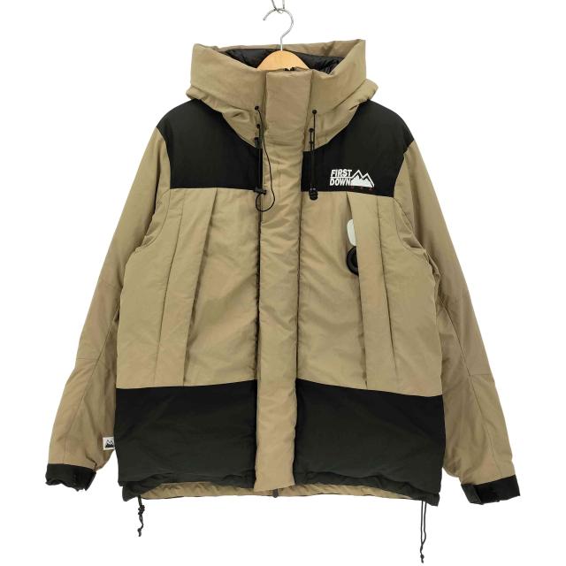 FIRST DOWN(ファーストダウン) WRAP DOWN PARKA DICROS MAURI 撥水 ダウン ジャケット メンズ import：M 【中古】【ブランド古着バズストア】