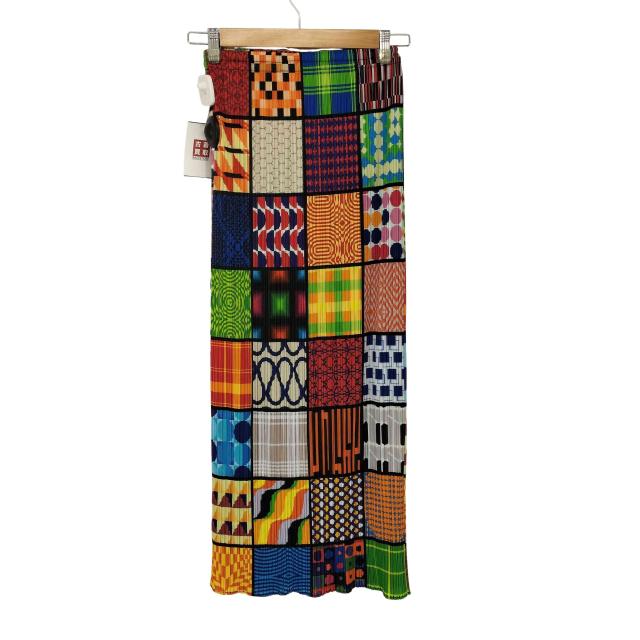 PLEATS PLEASE ISSEY MIYAKE(プリーツプリーズイッセイミヤケ) マルチパターンプリーツスカート レディース  3【中古】【ブランド古着バズストア】