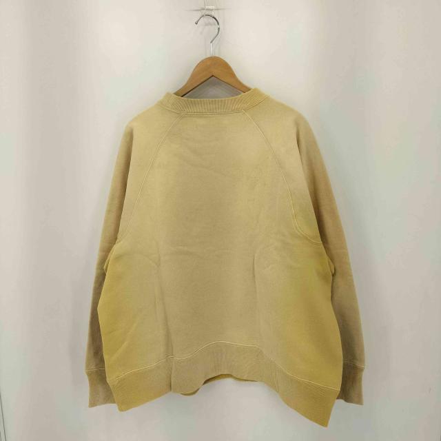 GLADHAND(グラッドハンド) AKOM - SWEAT 10.7Oz GUSSET ACTION SLEEVE 10.7オンス ゲスト アクション ダメージ加工 ラグランスリーブスウェット トレーナー メンズ 【中古】【ブランド古着バズストア】_1