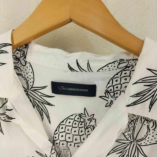 John UNDERCOVER(ジョンアンダーカバー) スカル パイナップル レーヨン