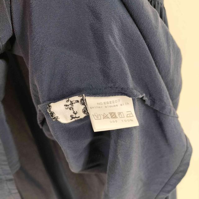 USED古着(ユーズドフルギ) humoresque シルクギャザーブラウス レディース 表記無 【中古】【ブランド古着バズストア】_5