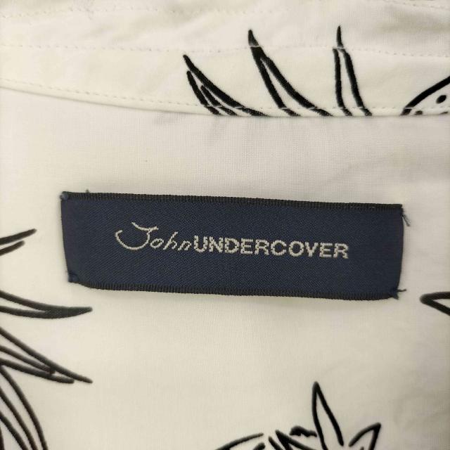 John UNDERCOVER(ジョンアンダーカバー) スカル パイナップル レーヨン オープンカラーシャツ メンズ  4【中古】【ブランド古着バズストア】 John UNDERCOVER(ジョンアンダーカバー) スカル パイナップル レーヨン