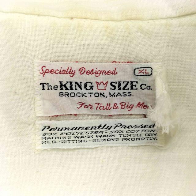 KINGSIZE(キングサイズ) 60-70s 襟芯 メキシカン刺繍 ドレスシャツ メンズ import：XL 【中古】【ブランド古着バズストア】_5