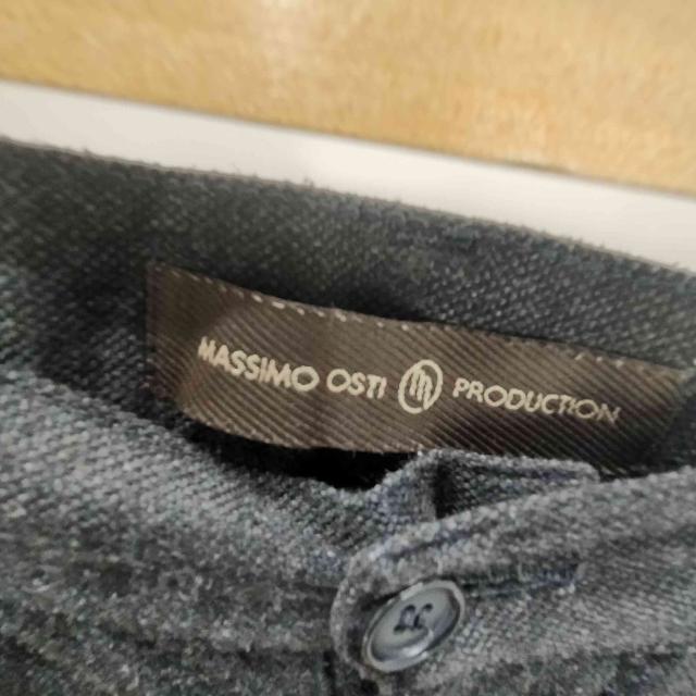 USED古着(ユーズドフルギ) {{MASSIMO OSTI PRODUCTION}} 90-00S Techno WOOL テクノウール ストレート パンツ ロゴピン メンズ 52【中古】【ブランド古着バズストア】_5