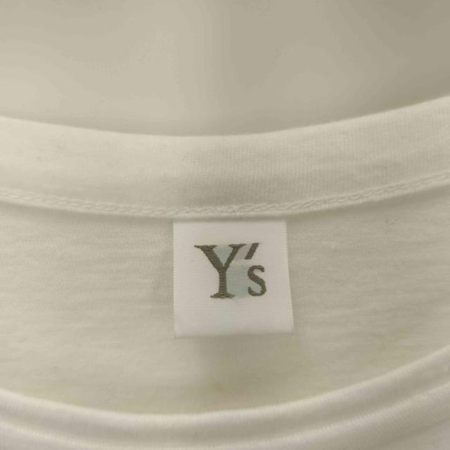 Ys(ワイズ) 25SS COTTON JERSEY CHAIN STITCH SLEEVELESS T コットン