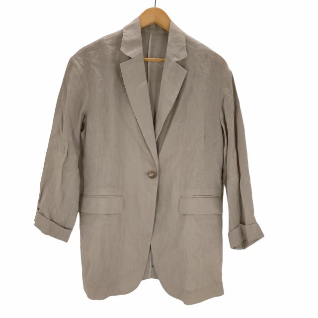 SALON adam et rope(サロンアダムエロペ) 23SS 麻混ヘリンボンテーラードジャケット レディース JPN：S 【中古】【ブランド古着バズストア】の通販は