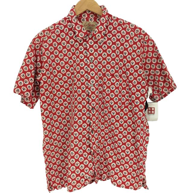 Levis(リーバイス) オリジナルタグ リーフ クローバー プリント S/S シャツ メンズ 表記無 【中古】【ブランド古着バズストア】