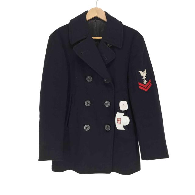 USED古着(ユーズドフルギ) NAVAL CLOTHING FACTORY 40-50s ピーコート メンズ  36【中古】【ブランド古着バズストア】
