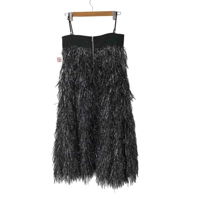 MAISON SPECIAL(メゾンスペシャル) 23ss フリンジチュールキャミワンピース レディース FREE 【中古】【ブランド古着バズストア】