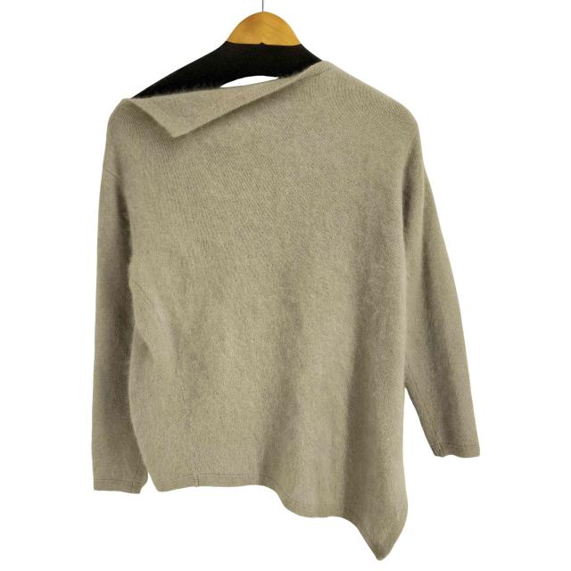 ISSEY MIYAKE(イッセイミヤケ) 80S 筆タグ ウールナイロン混ドレープネックニット レディース JPN：M 【中古】【ブランド古着バズストア】