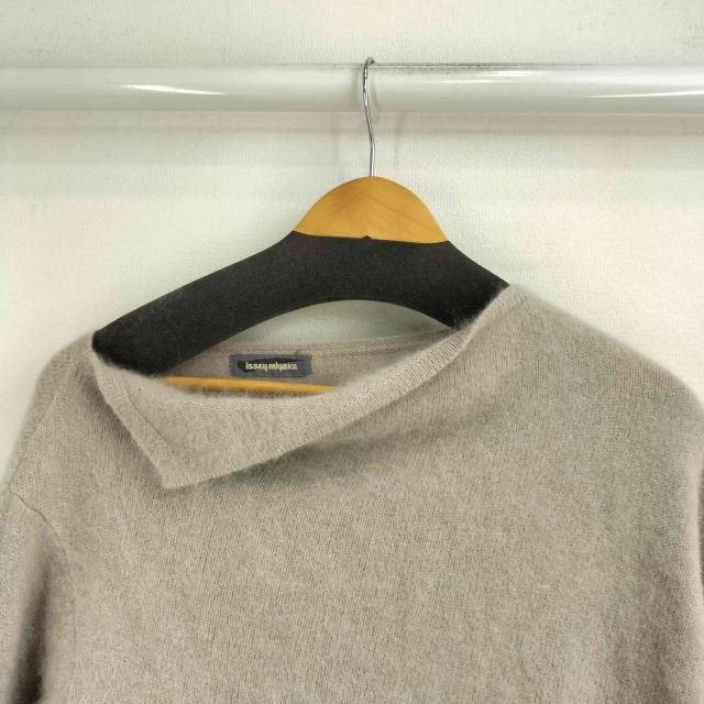 ISSEY MIYAKE(イッセイミヤケ) 80S 筆タグ ウールナイロン混ドレープネックニット レディース JPN：M 【中古】【ブランド古着バズストア】_2