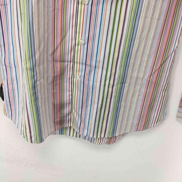 ETRO(エトロ) マルチストライプドレスシャツ メンズ 41【中古