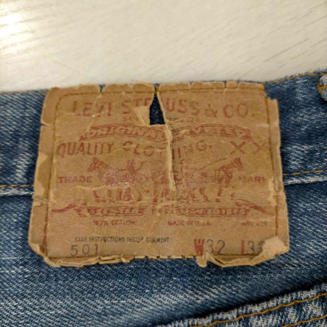 Levis(リーバイス) USA製 ボタン裏6刻印 66前期 501 74年9月製 赤耳 