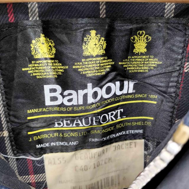 Barbour(バブアー) 90s 英国製 旧3ワラント BEAUFORT オイルド