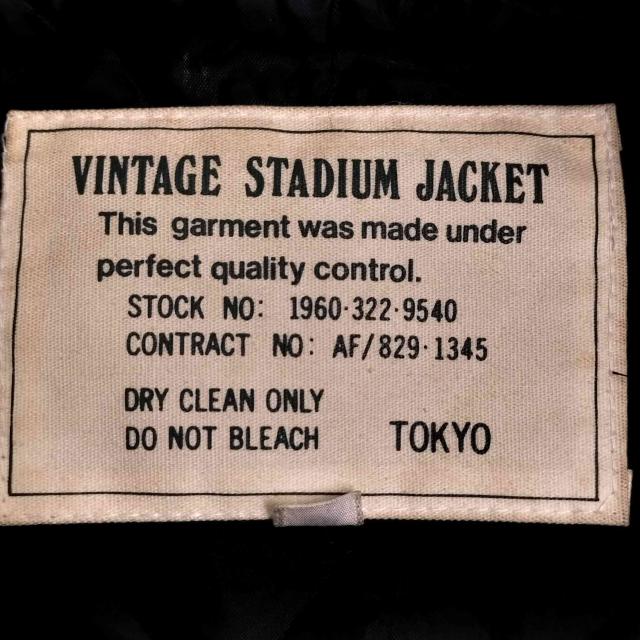 USED古着(ユーズドフルギ) {{Vintage Stadium Jacket }} ビックワッペン刺繍 袖カウレザー切替 スタジャン メンズ import：M 【中古】【ブランド古着バズストア】_5