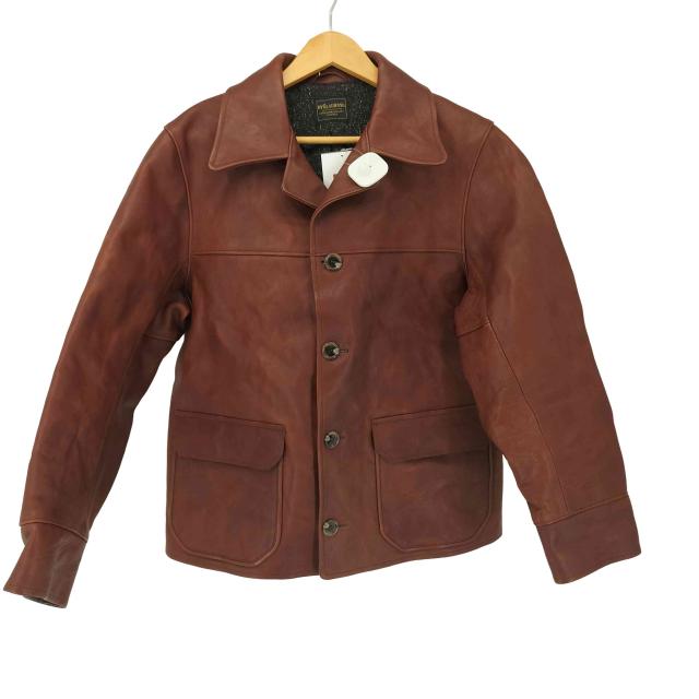 バイグラッドハンド BY GLADHAND カウレザー カーコート メンズ S BY  