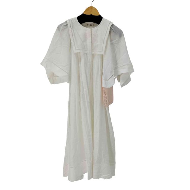 USED古着(ユーズドフルギ) {{PINUE}} ハーフスリーブラダーレースロングワンピース レディース JPN：S 【中古】【ブランド古着バズストア】