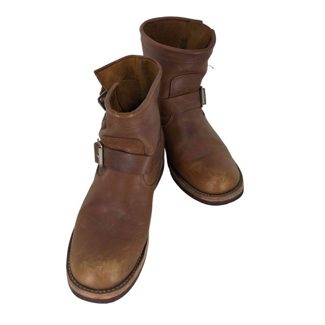 USED古着(ユーズドフルギ) PISTOLERO ショート エンジニアブーツ メンズ US：9 【中古】【ブランド古着バズストア】