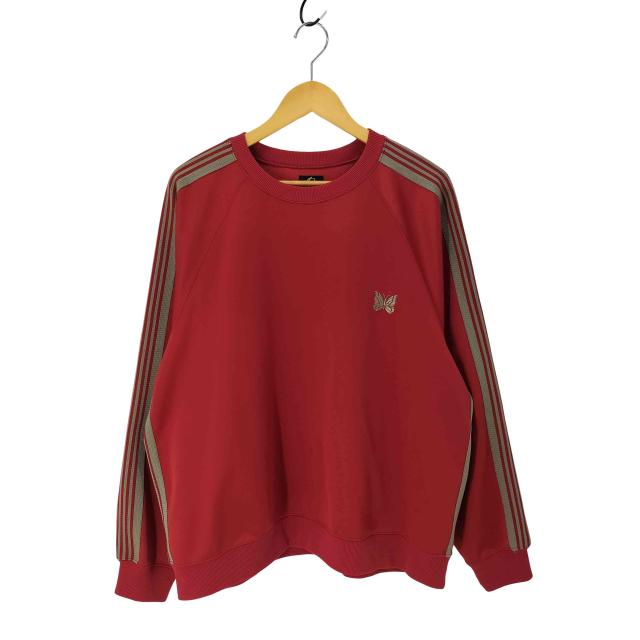 Needles(ニードルズ) Track Crew Neck Shirt トラック クルーネック シャツ メンズ JPN：XL 【中古】【ブランド古着バズストア】