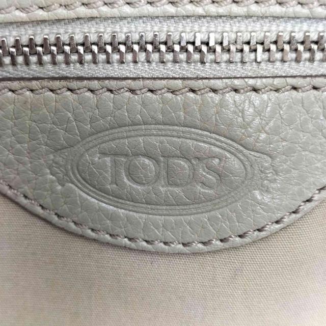 TOD’S(トッズ) ロゴタイプ継ぎ切れ レザートートバッグ レディース 書きあらわす無 【中古】【ブランド名古着バズストア】