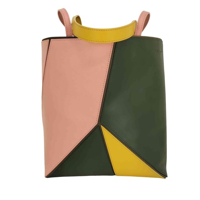 discord Yohji Yamamoto(ディスコードヨウジヤマモト) 24AW CUBISM TOTE GINZA SIX EXCLUSIVE キュビスム カウレザー トート バッグ メンズ 表記無 【中古】【ブランド古着バズストア】の通販は 32,168円