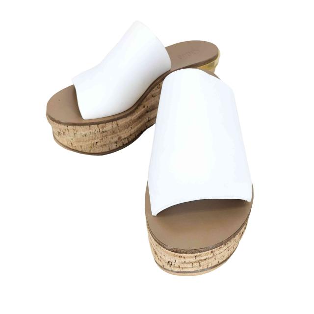 Chloe(クロエ) コルクソール サンダル レディース 36【中古 