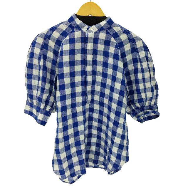 POLO RALPH LAUREN(ポロラルフローレン) リネン プルオーバーシャツ レディース  2【中古】【ブランド古着バズストア】