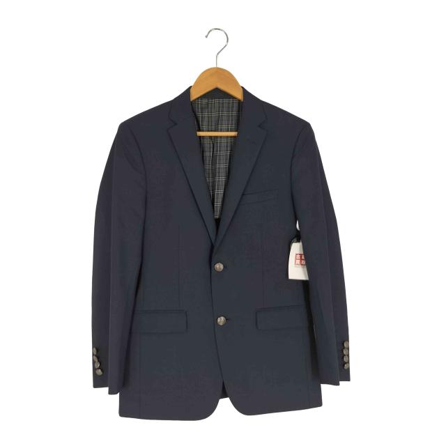 BURBERRY BLACK LABEL(バーバリーブラックレーベル) 裏地チェック ウールポリ 2Bテーラードジャケット メンズ import：M 【中古】【ブランド古着バズストア】