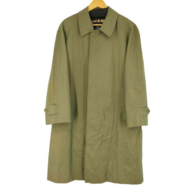 BURBERRYS(バーバリーズ) 裏地ノバチェック 玉虫 ステンカラーコート メンズ 表記無 【中古】【ブランド古着バズストア】