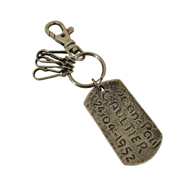 Jean Paul GAULTIER(ジャンポールゴルチエ) 刻印ドックタグキーホルダー メンズ 表記無 【中古】【ブランド古着バズストア】