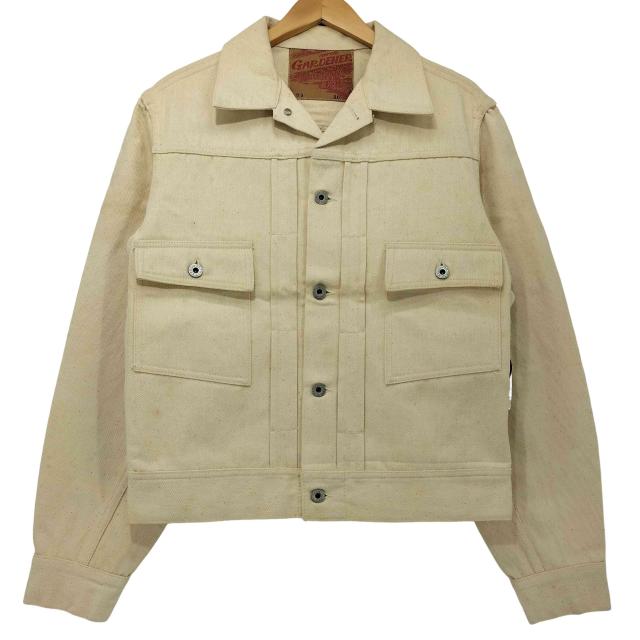 USED古着(ユーズドフルギ) GARDENER OVERALLS 579XX 2nd型 大戦モデル 月桂樹ボタン Tバック デニム トラッカージャケット メンズ 36【中古】【ブランド古着バズストア】