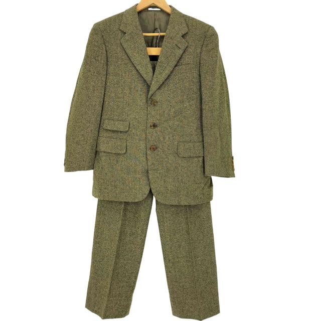 BURBERRYS(バーバリーズ) 80-90S 日本製 シングルブレスト テーラード ジャケット スラックス セットアップ メンズ 表記無 【中古】【ブランド古着バズストア】
