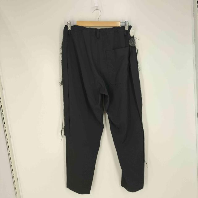 Ys(ワイズ) WOOL GABARDINE SIDE DETAIL PANTS ウールギャバジン サイドディテール パンツ メンズ JPN：2 【中古】【ブランド古着バズストア】_1