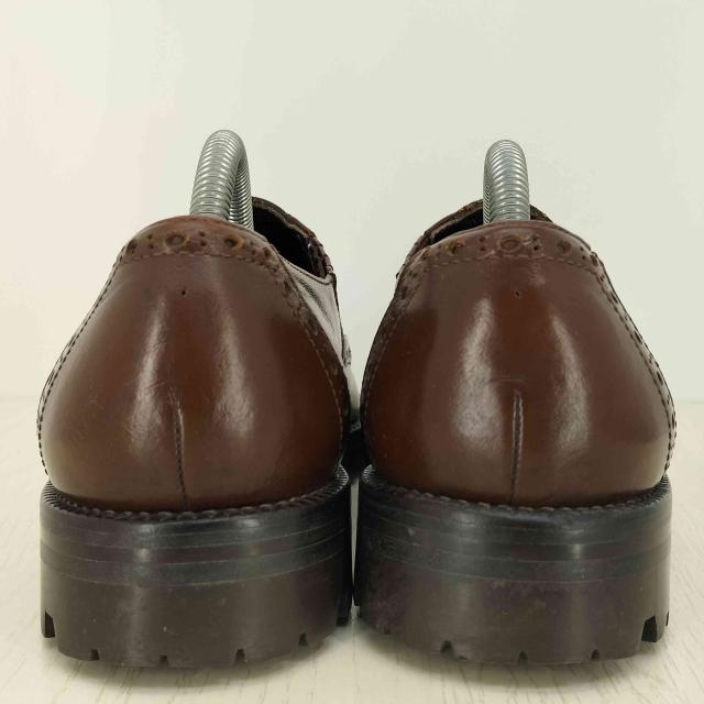 COMME des GARCONS HOMME PLUS(コムデギャルソンオムプリュス) トラックソール サイドゴアストレートチップサドルシューズ メンズ  25【中古】【ブランド名古着バズストア】