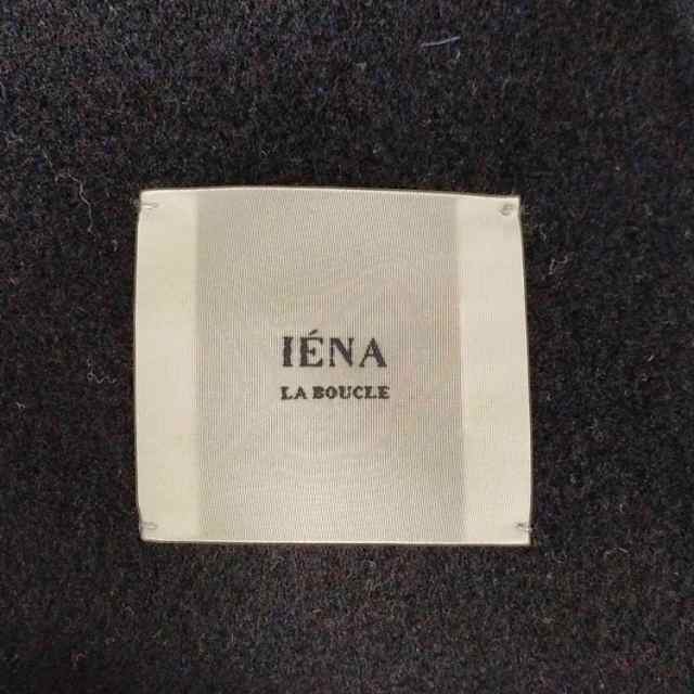 IENA LA BOUCLE(イエナラブークル) 20AW ダブルフェイス ボートネック ケープコート レディース 表記無 【中古】【ブランド古着バズスト