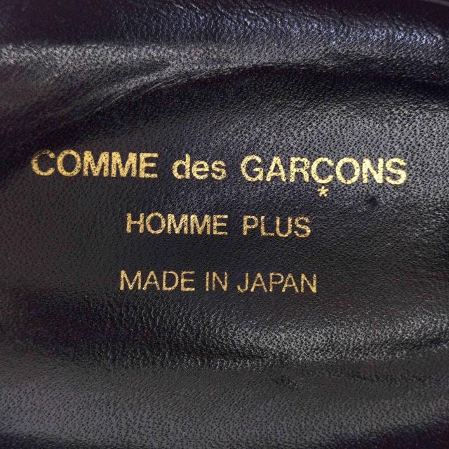 COMME des GARCONS HOMME PLUS(コムデギャルソンオムプリュス) トラックソール サイドゴアストレートチップサドルシューズ メンズ  25【中古】【ブランド名古着バズストア】