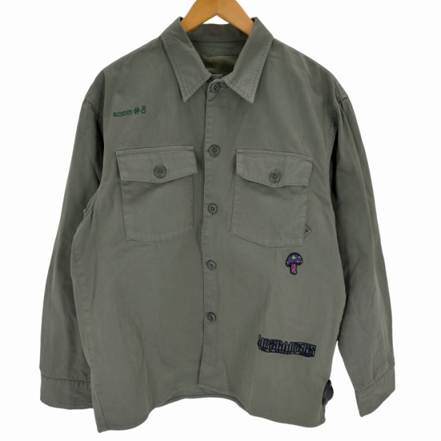 Liberaiders(リベレイダース) GARMENTDYED ARMY SHIRT メンズ JPN：S 【中古】【ブランド古着バズストア】