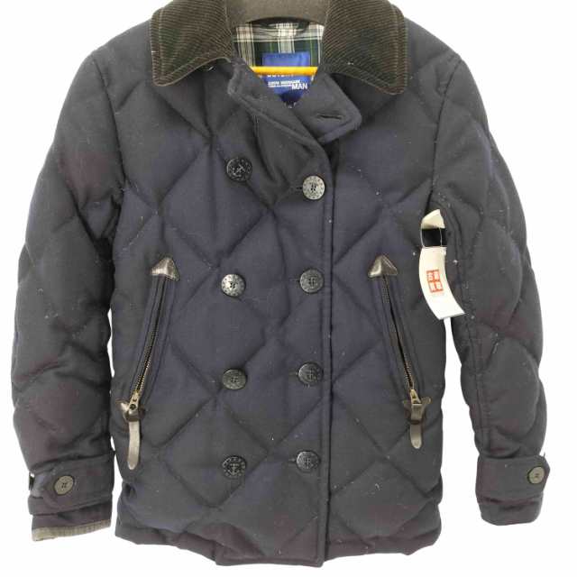 JUNYA WATANABE COMME des GARCONS MAN(ジュンヤワタナベコムデギャルソンマン) 14AW 襟コーデュロイ切替 キルティングジャケット メンズ JPN：XS 【中古】【ブランド古着バズストア】の通販は