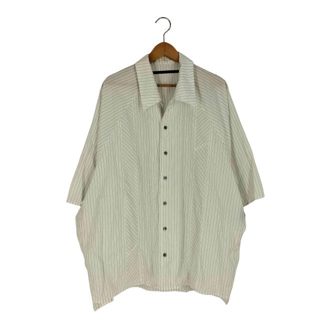 my beautiful landlet(マイビューティフルランドレット) 25SS POPLIN STRIPED SHORT SLEEVE SHIRT メンズ JPN：0 【中古】【ブランド古着バズストア】