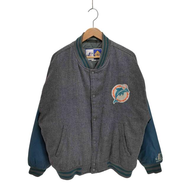 LOGO ATHLETIC(ロゴアスレチック) NFL チーム刺繍スタジャン レザー切替 メンズ JPN：L 【中古】【ブランド古着バズストア】
