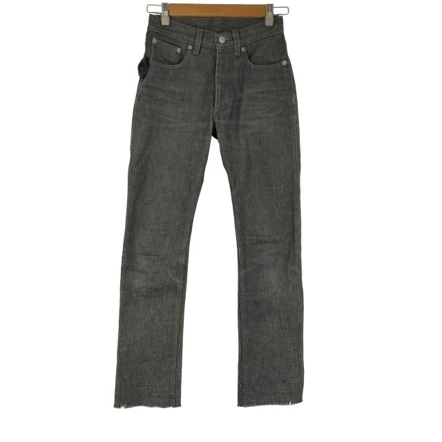 HELMUT LANG(ヘルムートラング) 90S 本人期 ボタンフライ クラシックデニムパンツ レディース UK：24 【中古】【ブランド古着バズストア】
