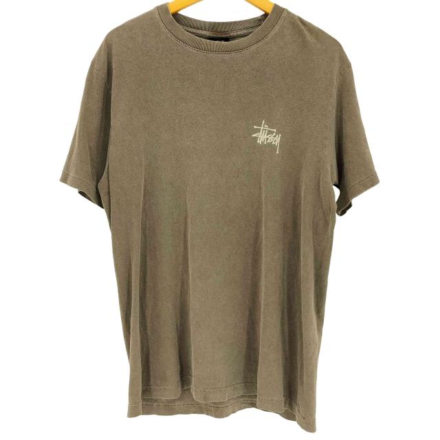 Stussy(ステューシー) USA製 両面 ショーンロゴ 半袖Tシャツ メンズ import：M 【中古】【ブランド古着バズストア】