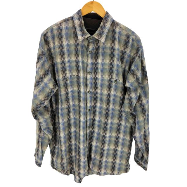 patagonia(パタゴニア) 90S ポルトガル製 オーガニックコットン チェックシャツ メンズ import：L 【中古】【ブランド古着バズストア】