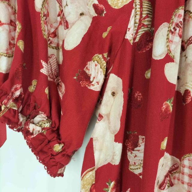 PINK HOUSE(ピンクハウス) misako aoki  sweets lop ear bunnyミディワンピース レディース 表記無 【中古】【ブランド古着バズストア】_3