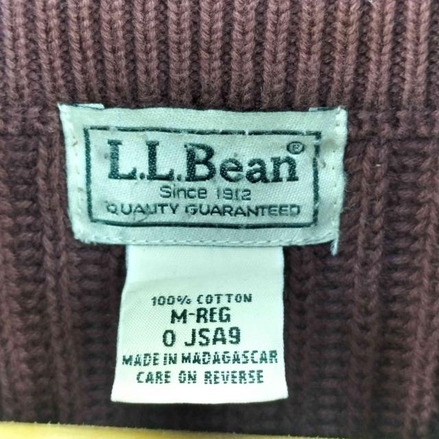 L.L.Bean(エルエルビーン) 90-00s マダガスカル製 ドライバーズニットセーター メンズ import：M 【中古】【ブランド古着バズストア】