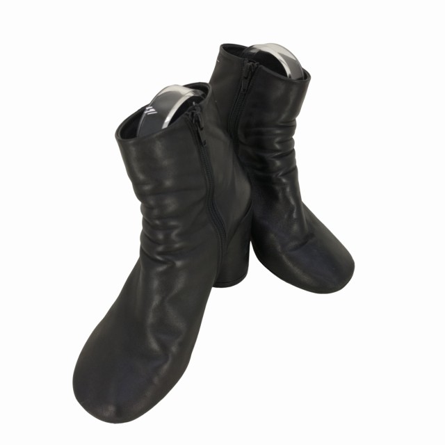 靴/シューズ新品 メゾン マルジェラ レディース アンクル ショートブーツ ブラック ブーツ